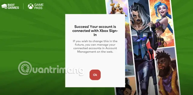 Cách liên kết tài khoản Riot và Xbox