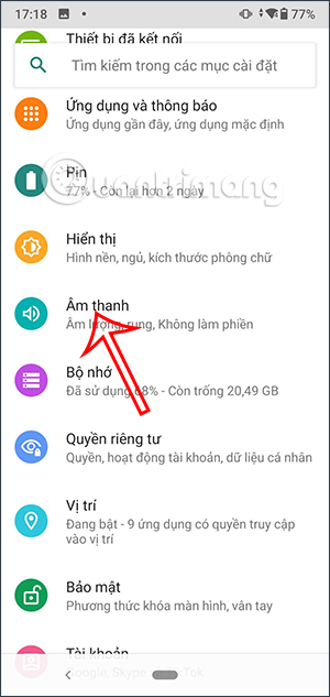 Chỉnh Âm thanh trên Android