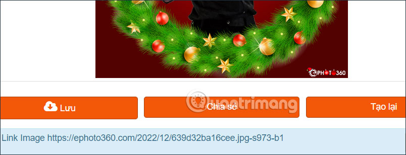 Tải avatar vòng nguyệt quế Noel