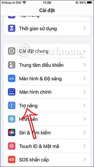 Trợ năng trên iPhone