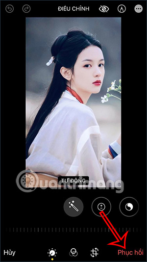 Phục hồi ảnh chỉnh sửa trên iPhone