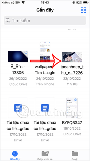 Xoay hình ảnh trên iPhone