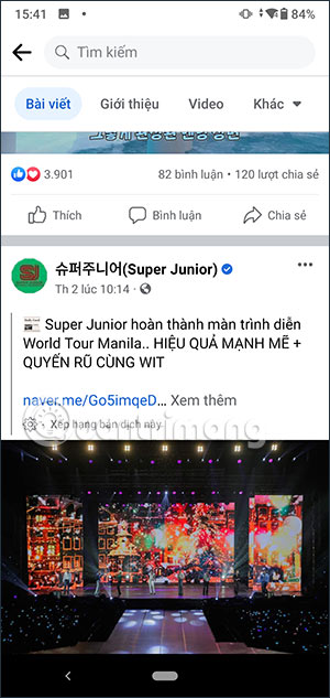 Tự động dịch trên Facebook 