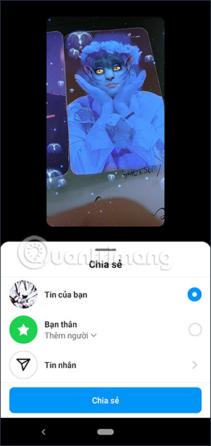 Cách quay video filter Avatar trên Instagram - QuanTriMang.com