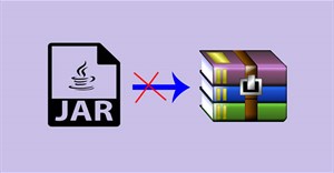 Cách ngăn WinRAR mở file JAR