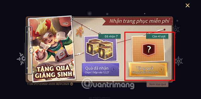 Hướng dẫn tham gia Sự Kiện Đổi Quà