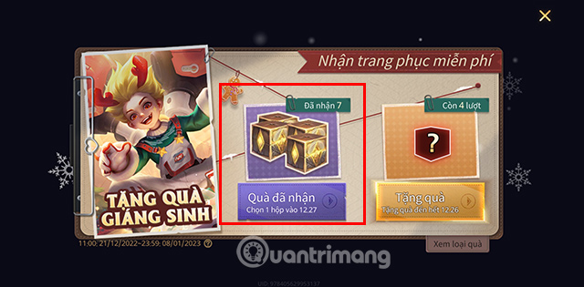 Hướng dẫn tham gia Sự Kiện Đổi Quà