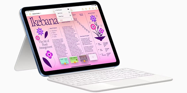 Apple iPad thế hệ thứ 10 với Magic Keyboard