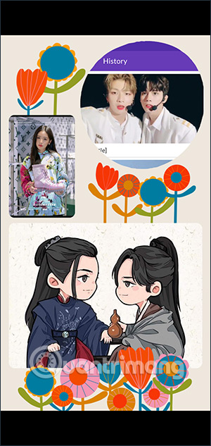 Khung ảnh ghép trên Google Photos