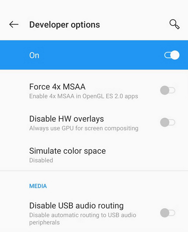 Tạm tắt chế độ Force 4X MSAA