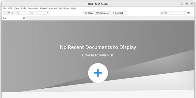 Giao diện Foxit Reader mở file PDF