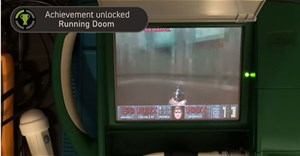 Fan Doom chiến game trên cả máy siêu âm