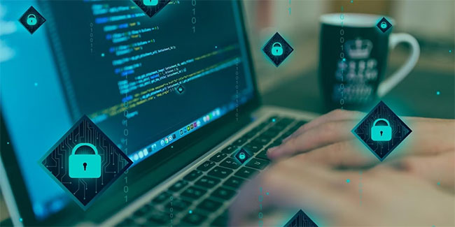 Màn hình laptop lập trình bị khóa