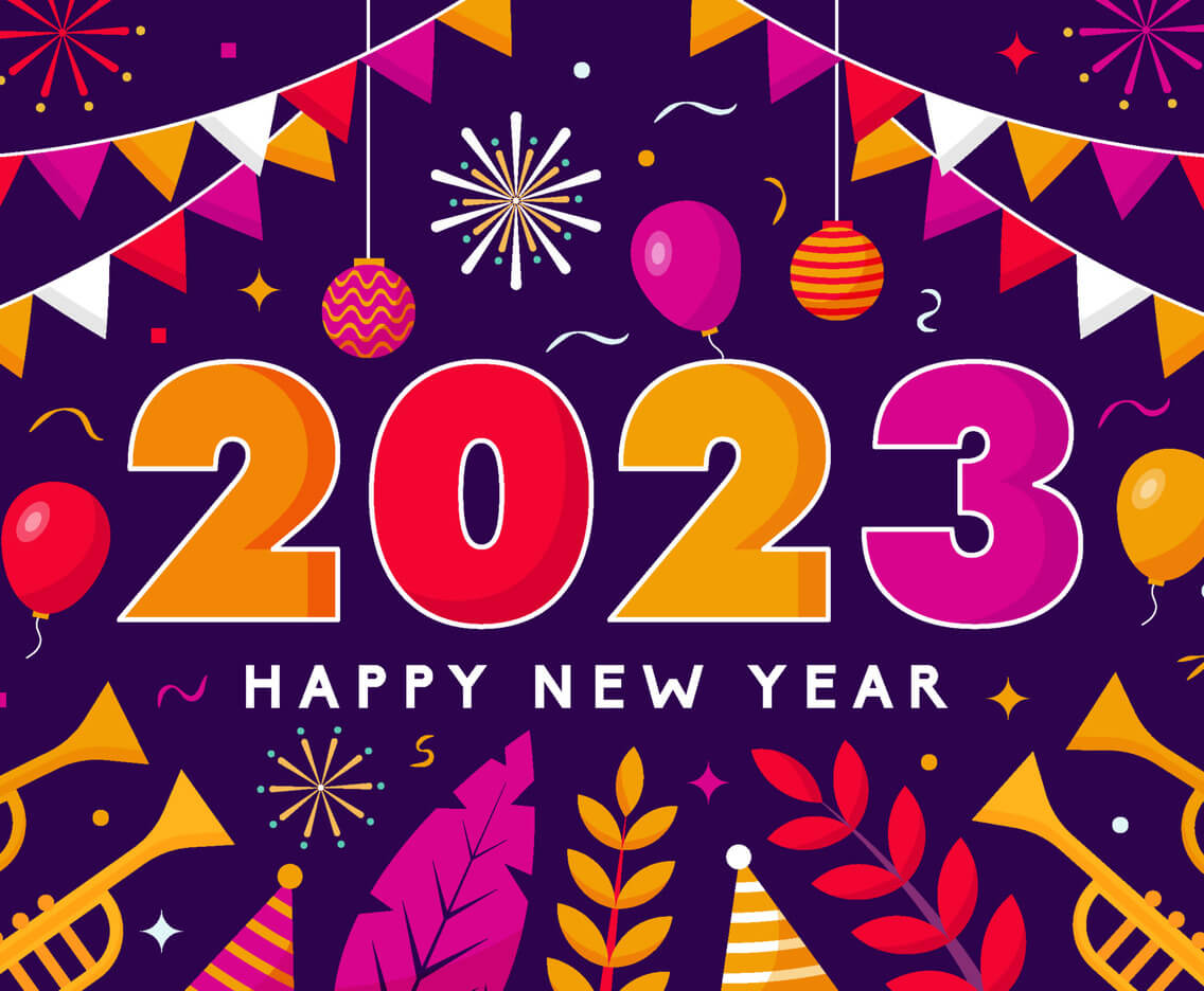 Chia sẻ 107+ hình về hình nền chúc mừng năm mới mới nhất 2023 -  