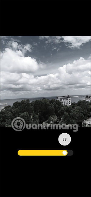 Chỉnh mức độ sử dụng màu trong ảnh