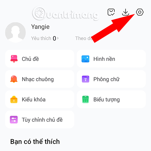 Tắt quảng cáo từ ứng dụng Chủ đề