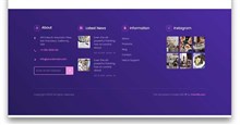 TOP mẫu Bootstrap Footer đẹp nhất năm 2022