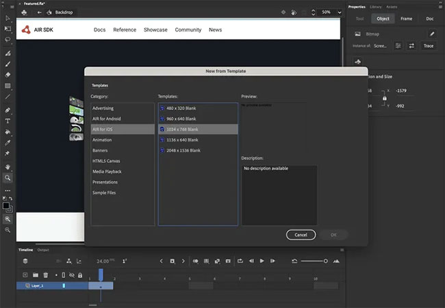 Phát triển ứng dụng iOS trên Windows bằng Adobe AIR