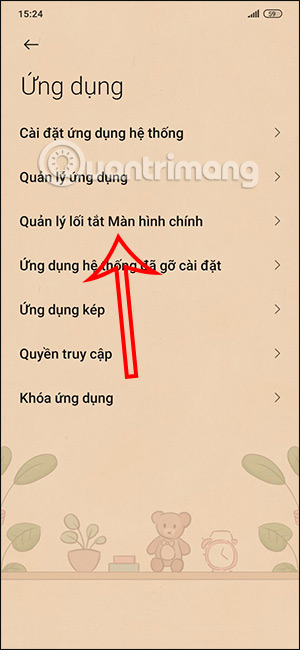 Quản lý màn hình chính trên Xiaomi