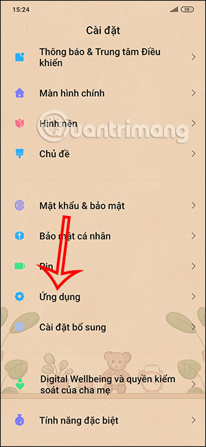 Ứng dụng trên Xiaomi