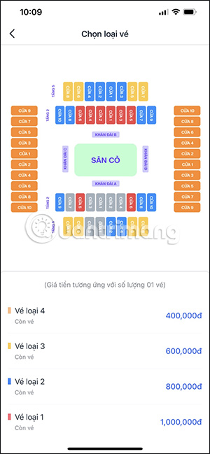 Chọn mệnh giá vé bán kết AFF Cup