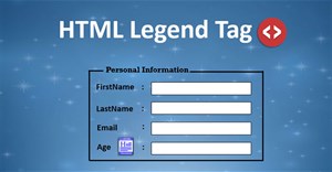 Thẻ HTML <legend>