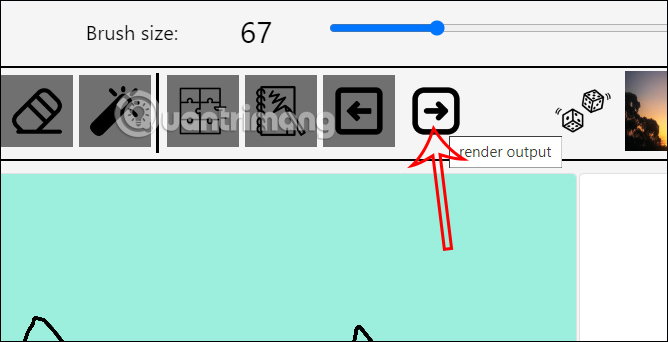 Chuyển tranh vẽ thành ảnh trên gaugan2