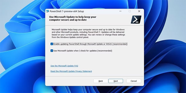 Cài đặt PowerShell