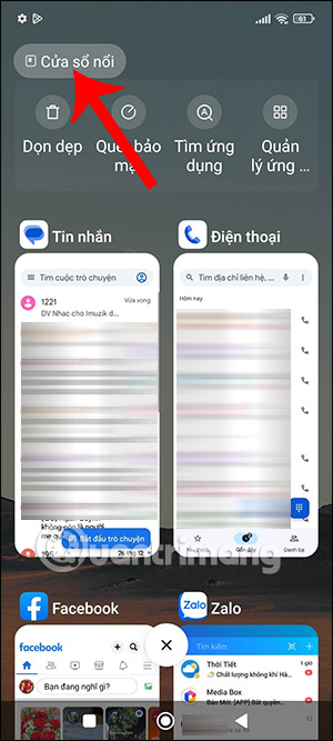 Cửa sổ nổi trên Xiaomi