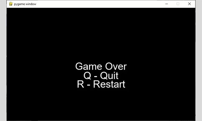 Màn hình Game Over