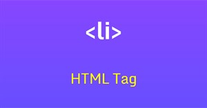 Thẻ HTML <li>