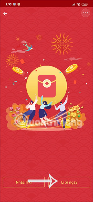 Gửi lì xì trên ZaloPay