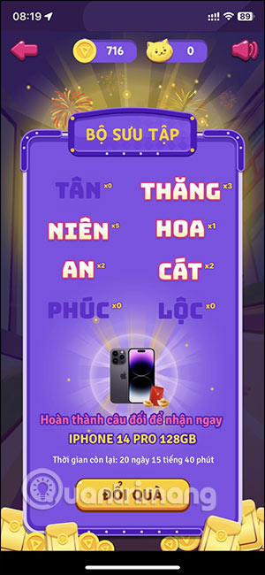 Phần thưởng ghép từ trên Mèo hí du ký