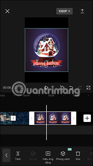 Xuất hình ảnh thành video trên CapCut