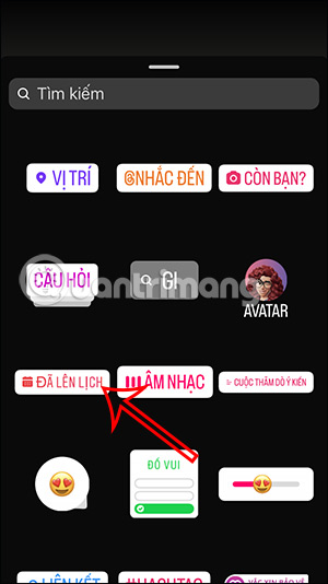 Lên lịch sự kiện