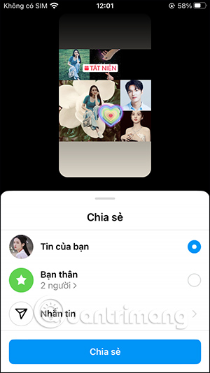 Đăng Instagram Story