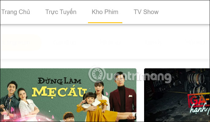 Dưới bóng cây hạnh phúc trên VTVGiaitri