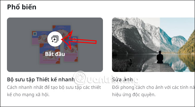 Bộ sưu tập thiết kế trên Canva
