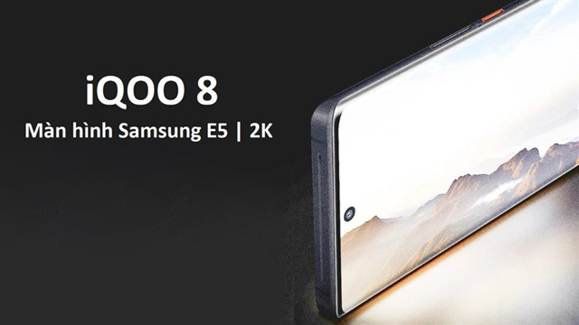 iQOO 8 sử dụng màn AMOLED E5