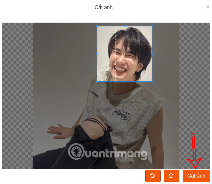 Chọn vùng ảnh chế