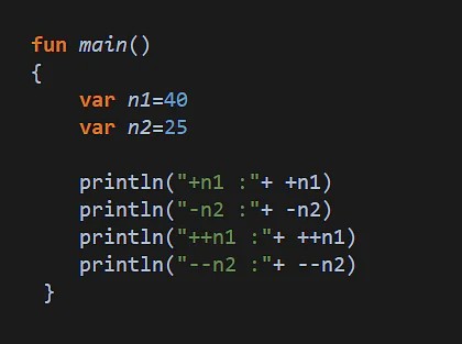 Ví dụ toán tử đơn nguyên