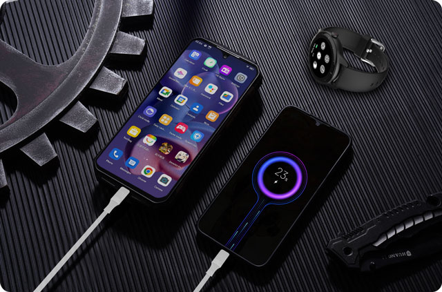 Điện thoại V Max của Doogee có thể sạc cho thiết bị khác