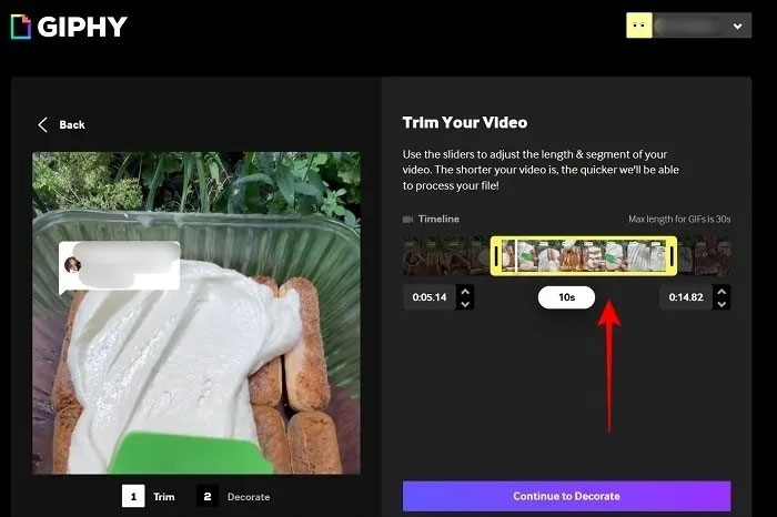 Upload video