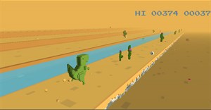 Mời chơi game khủng long mất mạng phiên bản 3D siêu cuốn ngay trên web