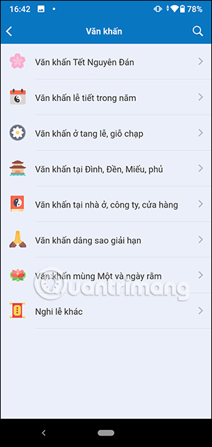 Danh sách văn khấn