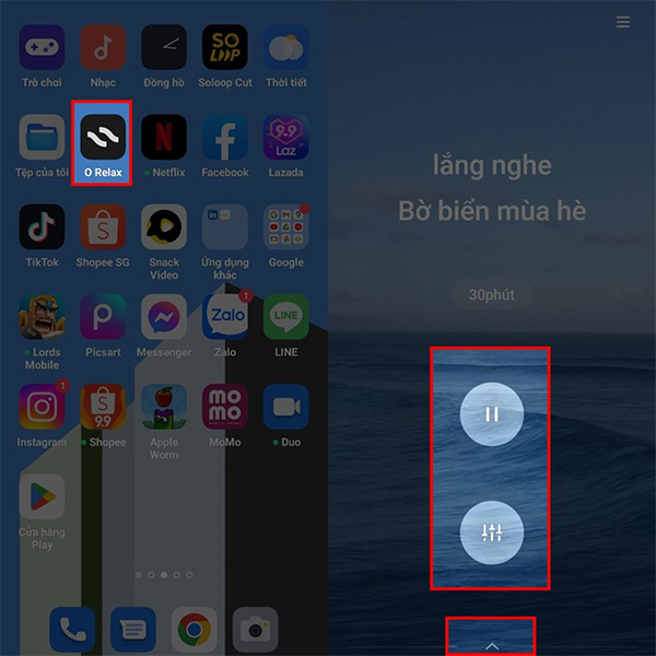 Ứng dụng O Relax