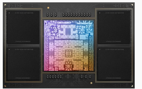 Chip M2 Max. Ảnh: Apple.