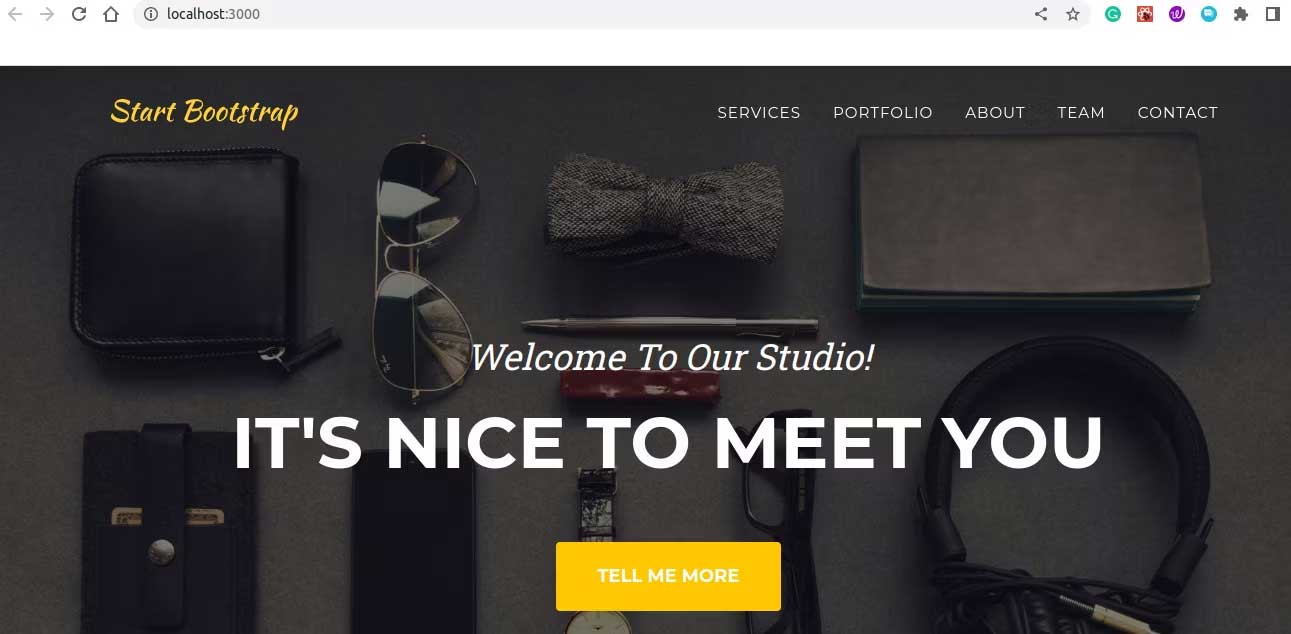 Chào mừng tới studio