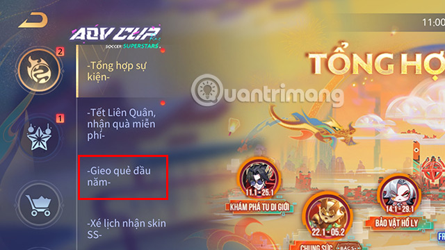 Chọn Gieo quẻ đầu năm