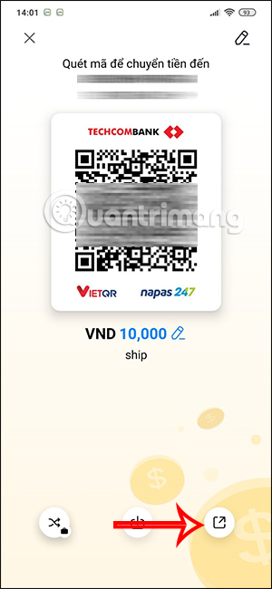 Chia sẻ mã QR